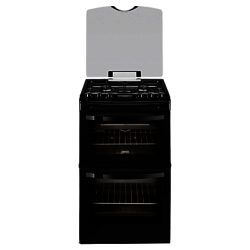 Zanussi ZCG43200BA Gas Cooker, Black